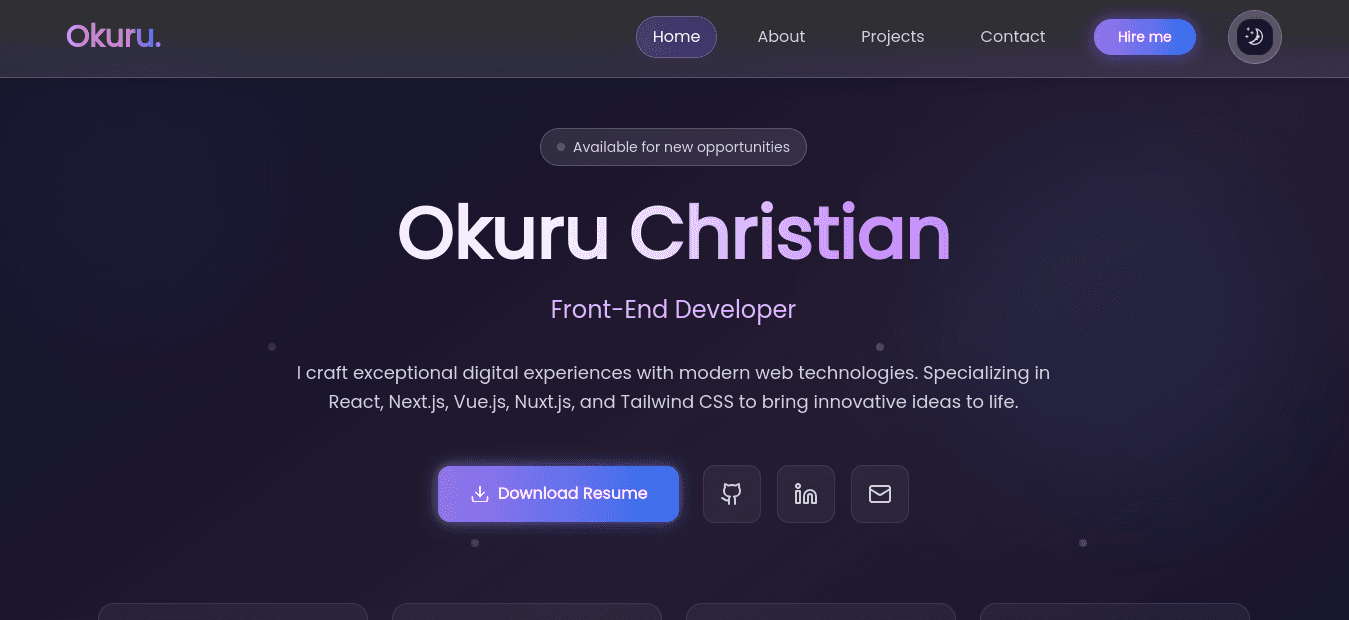 My Portfolio Site